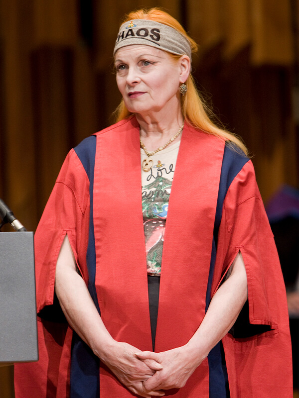 Dame Vivienne Westwood.